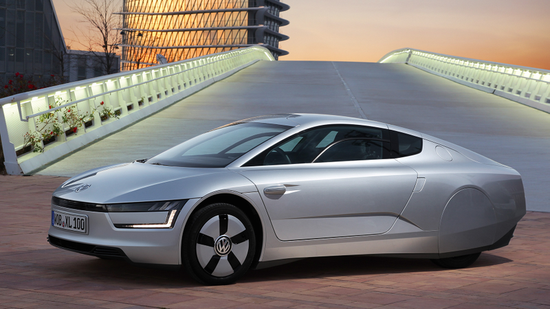 Illustration for article titled This Is Volkswagen's Crazy Awesome 261 MPG Car